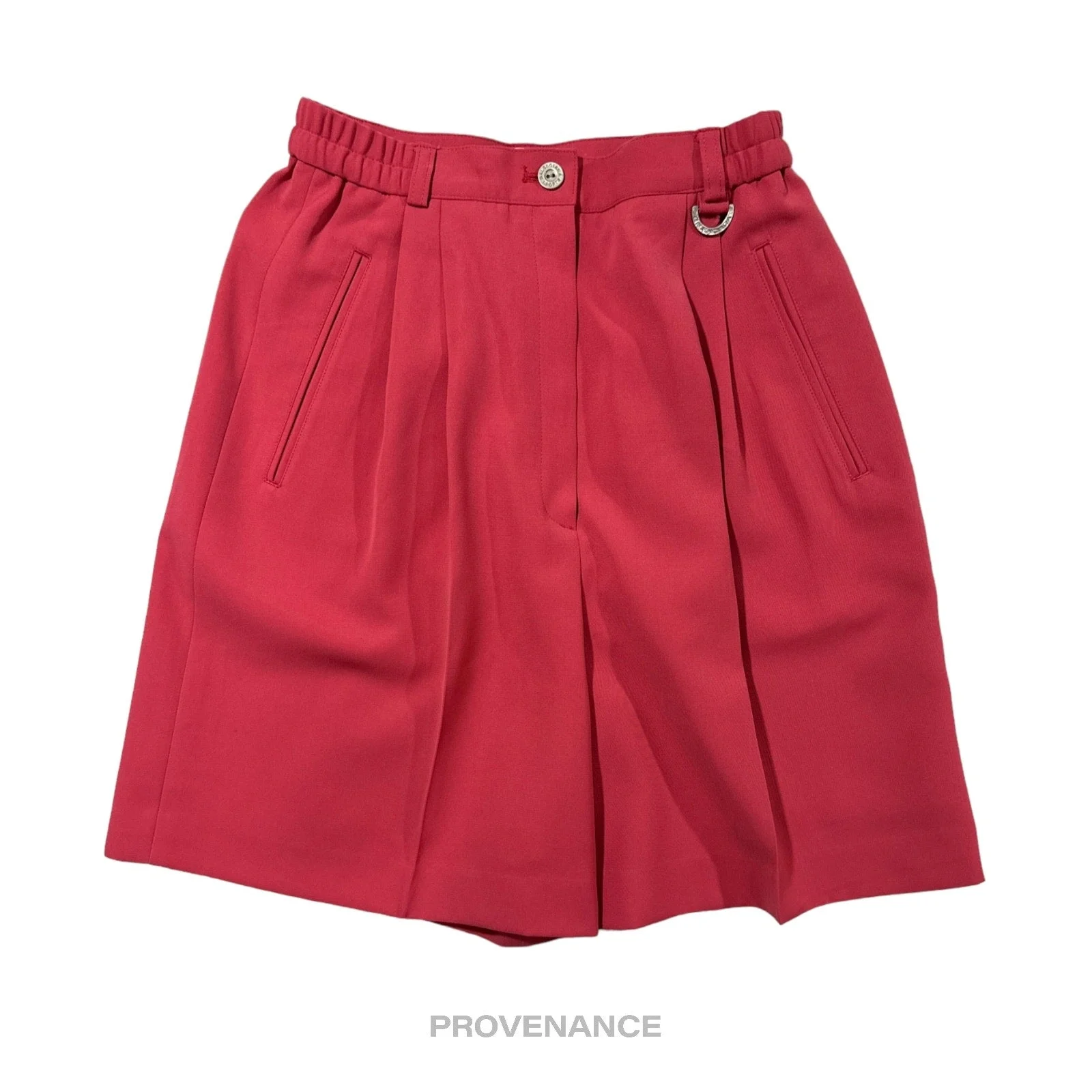 Balenciaga Sports Pleated Skirt - Raspberry M - 1