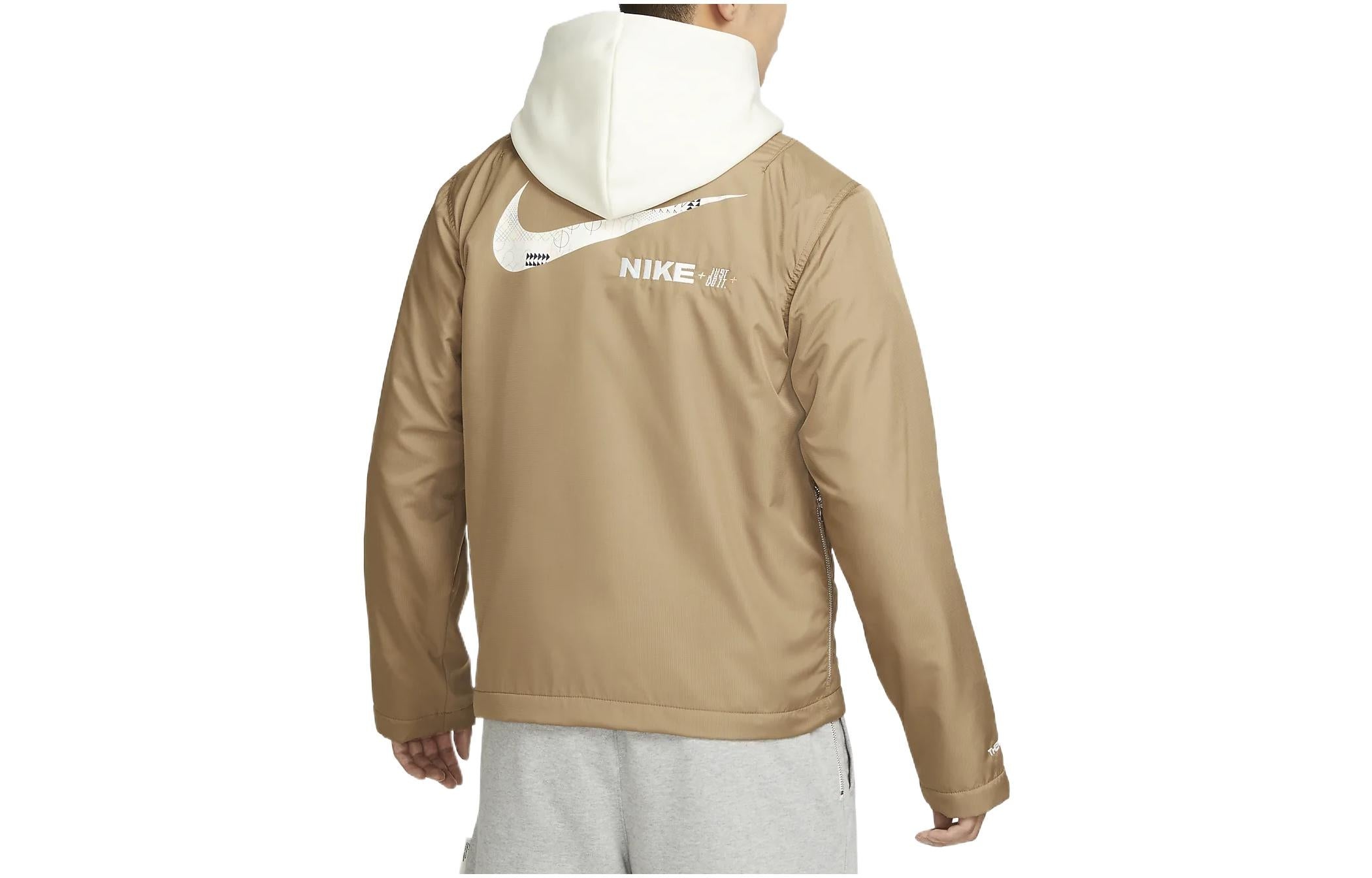 Nike Standard Issue Therma-FIT Jacket 'Beige' FB1833-258 - 2