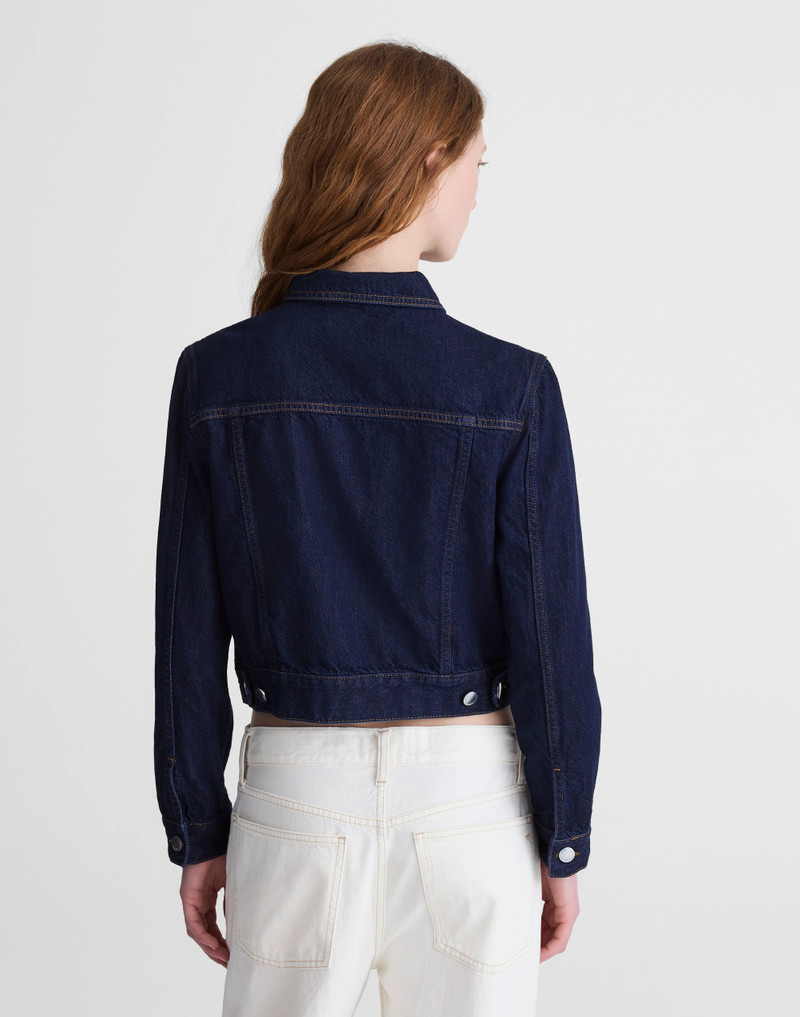 Madewell Denim Boxy Trucker Jacket outlook
