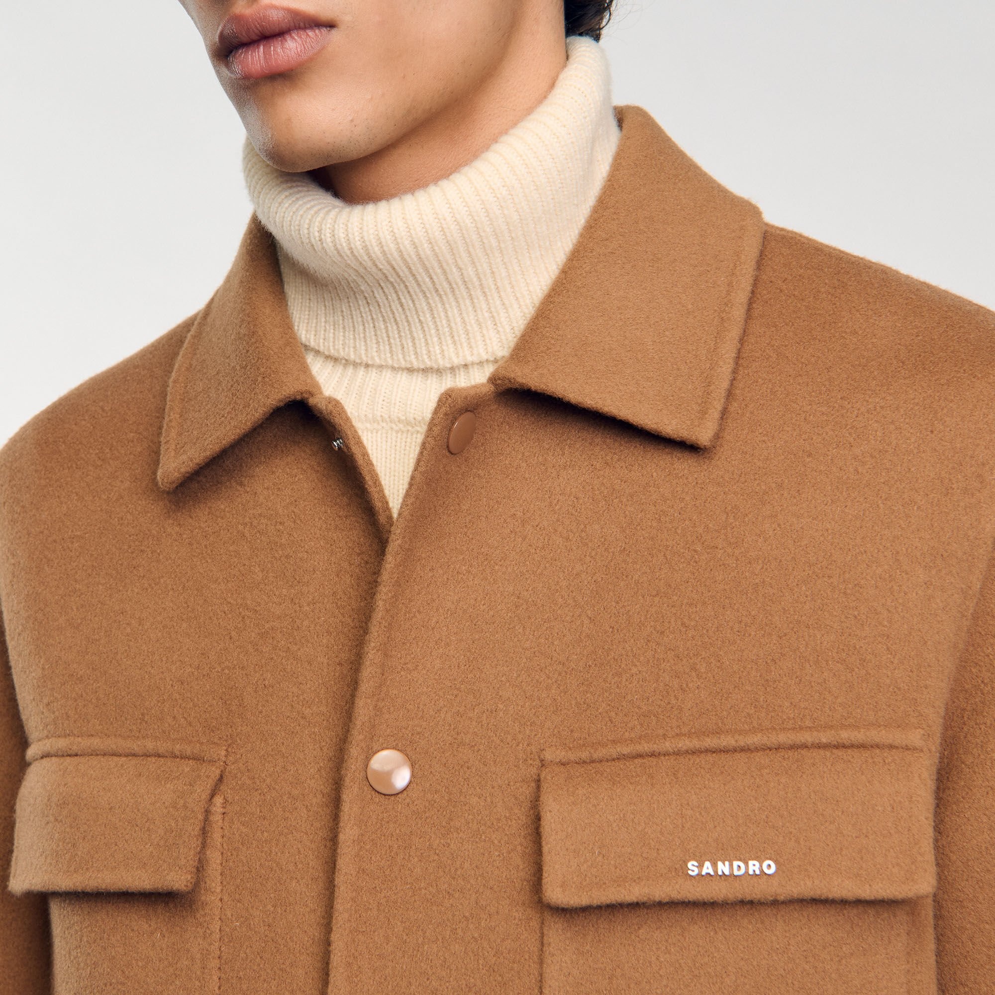 DOUBLE-FACED OVERSHIRT - 4