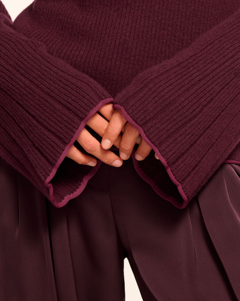 RAMY BROOK Christina Cashmere Turtleneck Sweater outlook