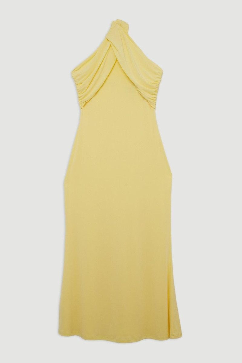 Drapey Crepe Jersey Maxi Dress 4