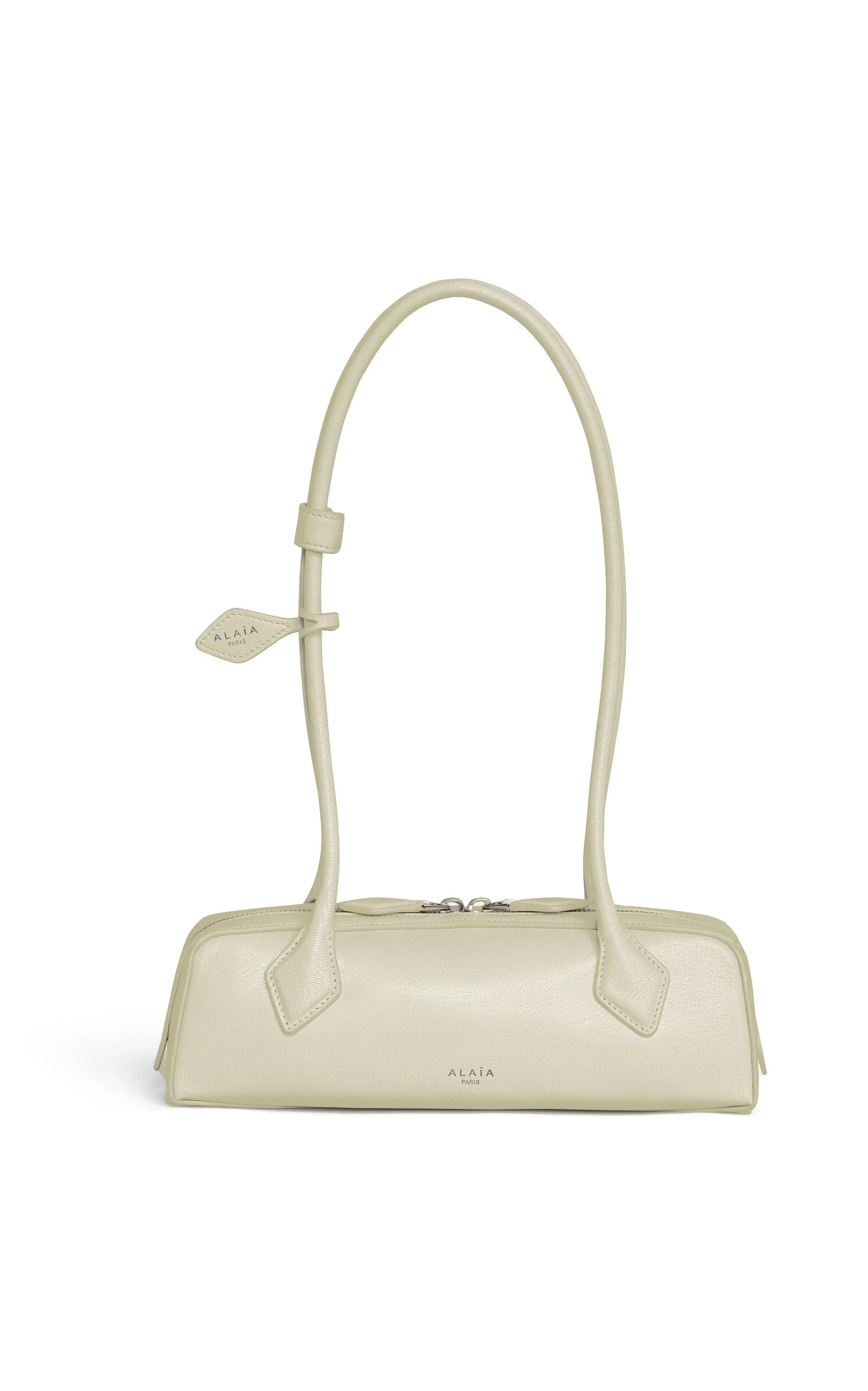 Le Teckel Small Leather Bag yellow - 1