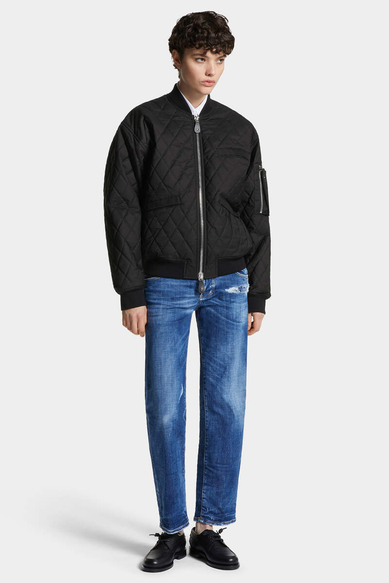 D2 QUILTED BOMBER 7
