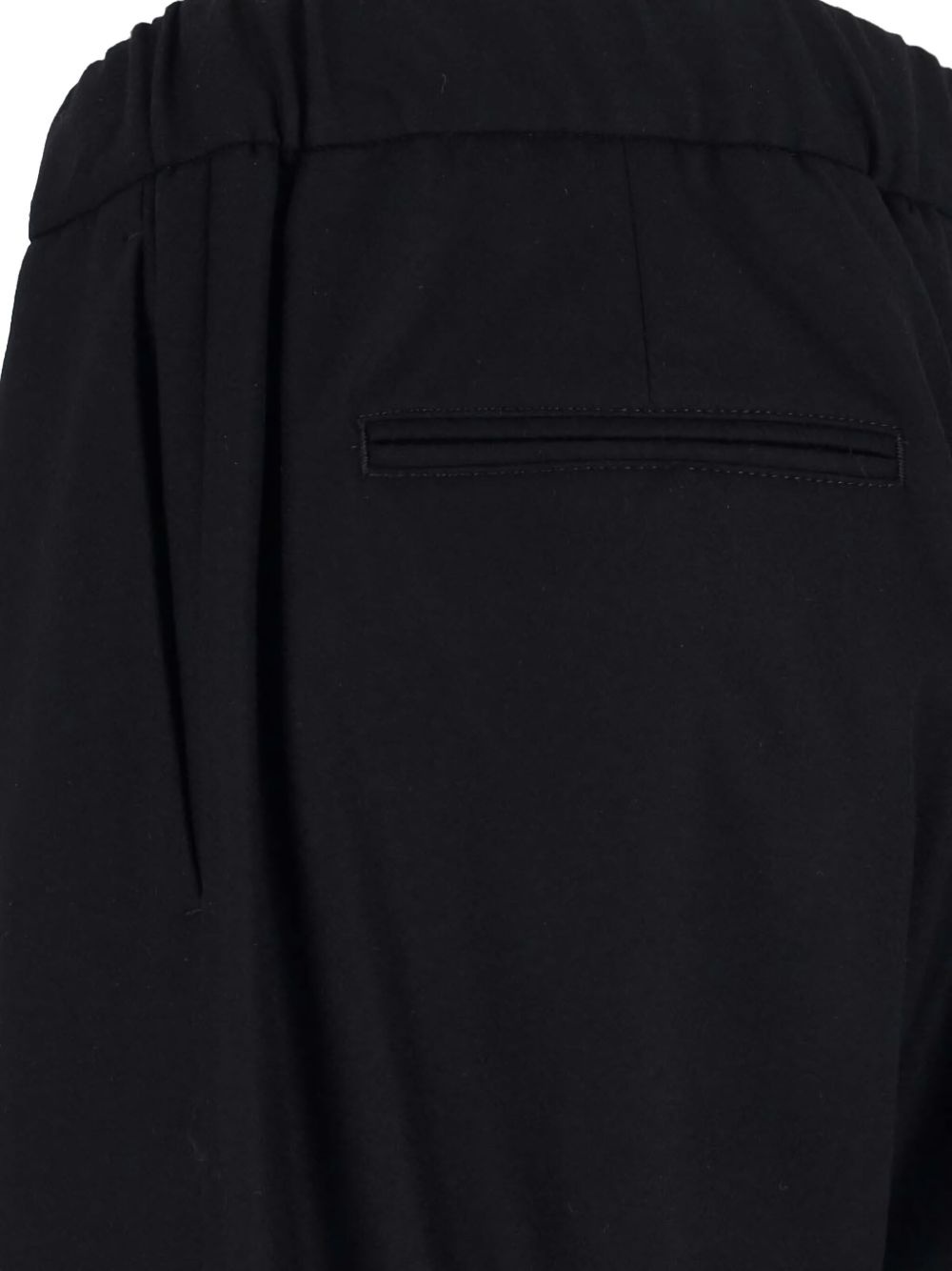 pleated drawstring trousers - 5