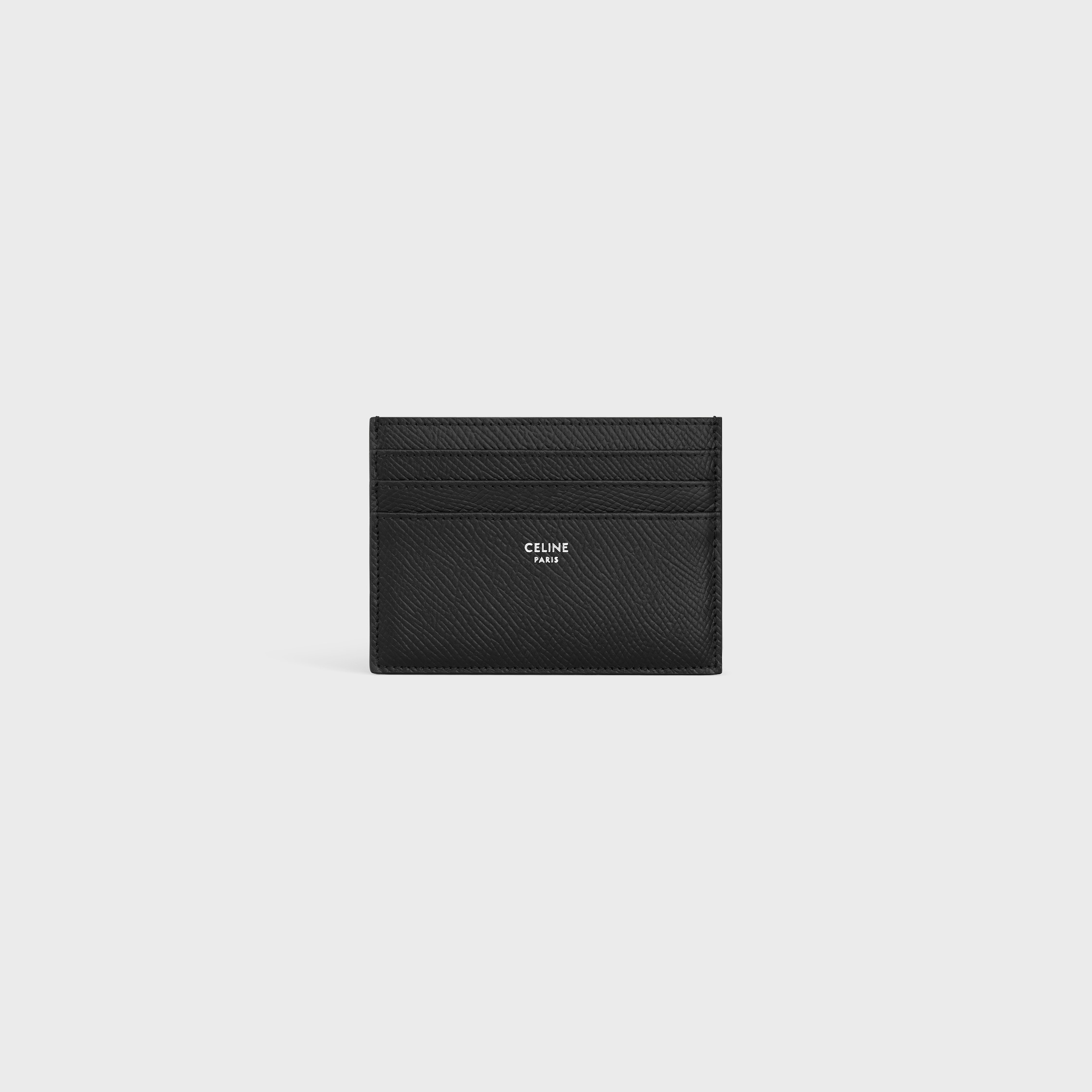 LARGE CARD HOLDER in Grained Calfskin - 1