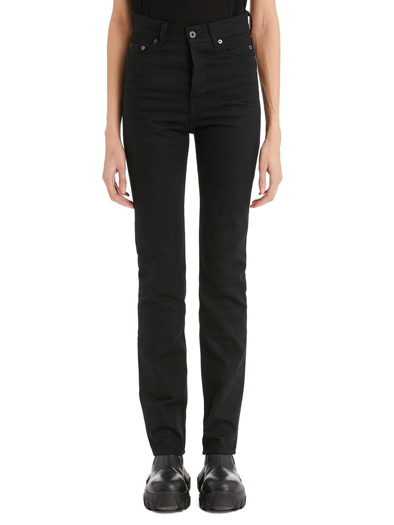 high-rise skinny cut jeans 1
