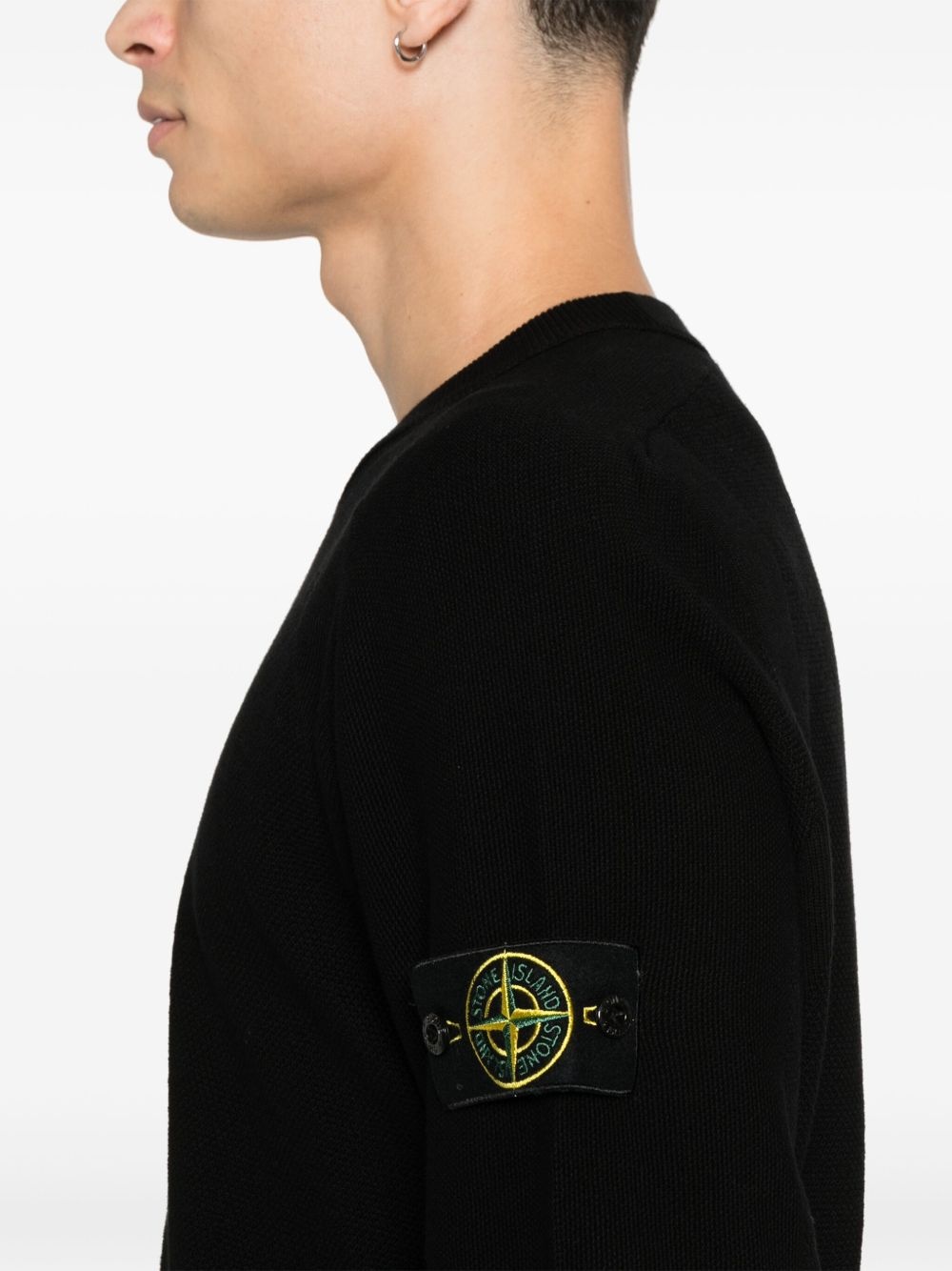 Compass-badge sweatshirt - 5
