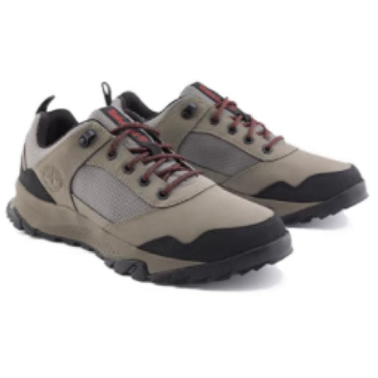 Timberland Lincoln Peak Lite Fabric and Leather Low Hiking Sneakers 'Grey' A5QH7 - 3