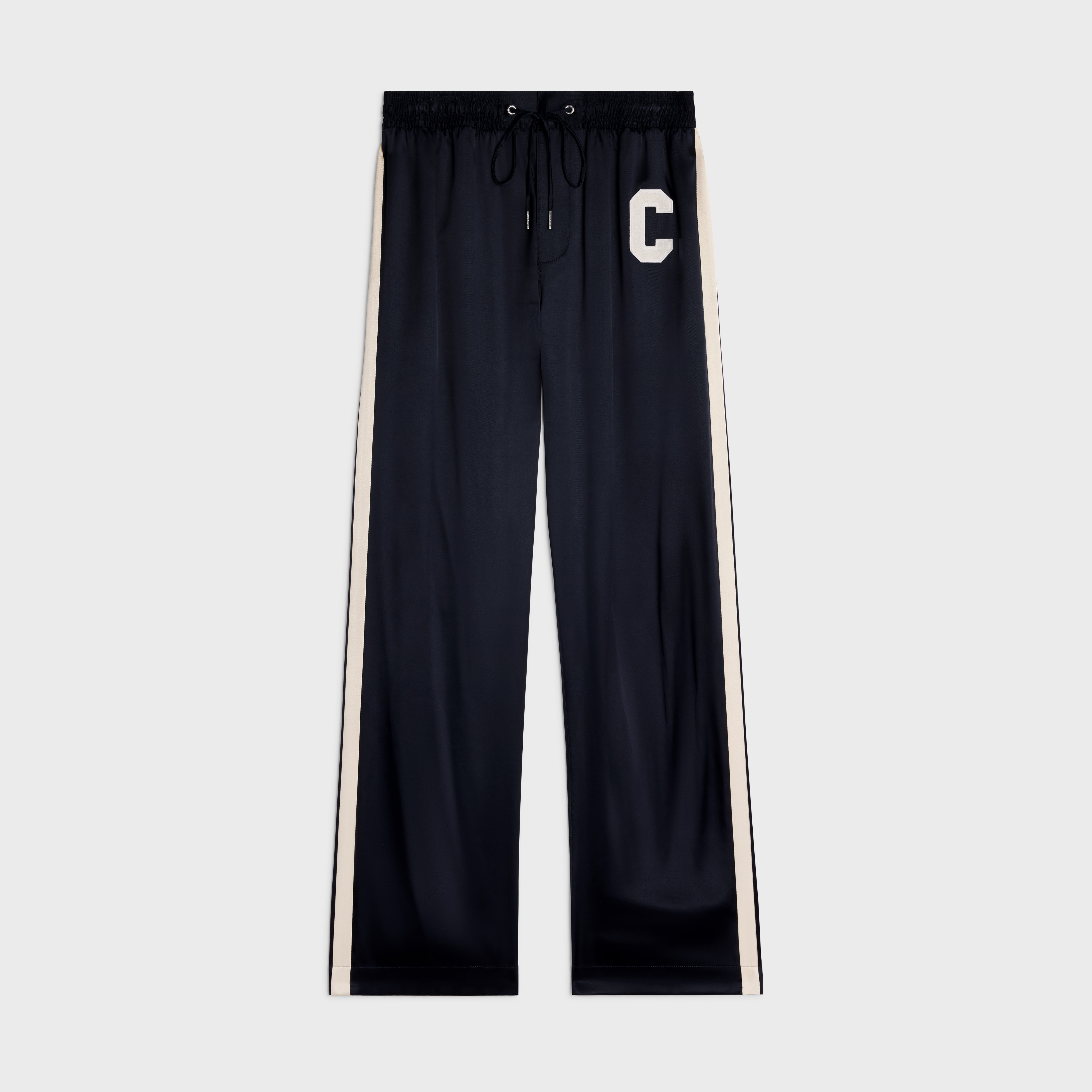 CELINE ATHLETIC PANTS IN SATIN | REVERSIBLE