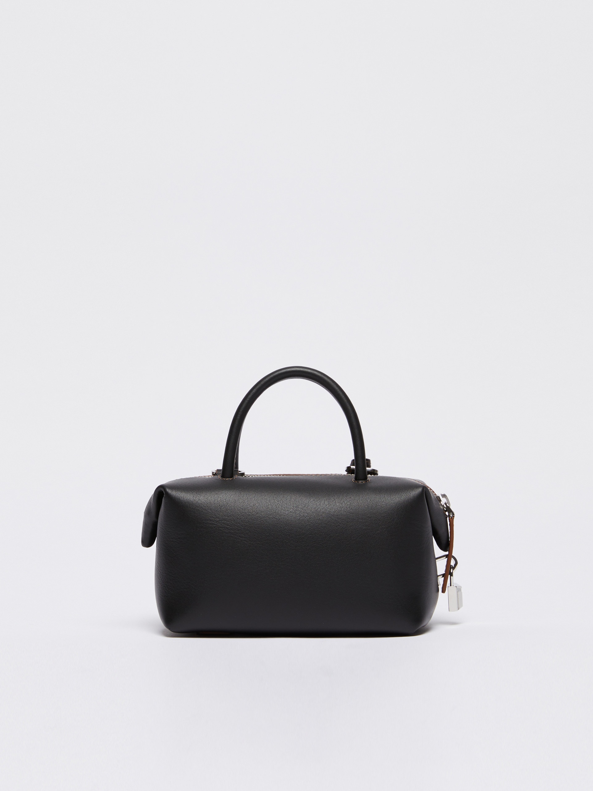 HOLDALLS Small shiny leather satchel bag - 3