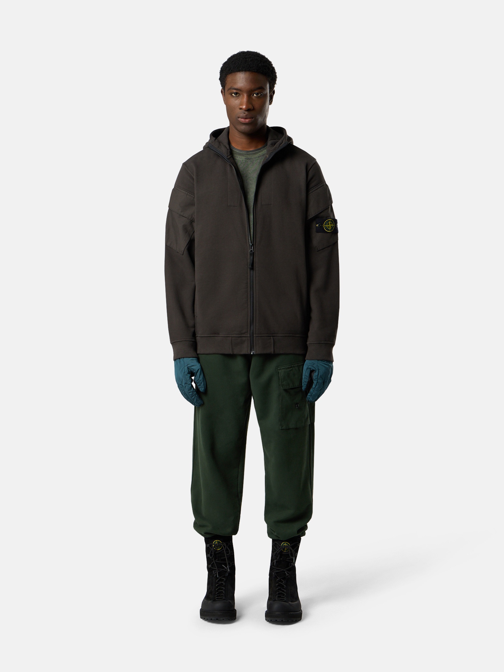 6100009 BRUSHED ORGANIC COTTON FLEECE - 3