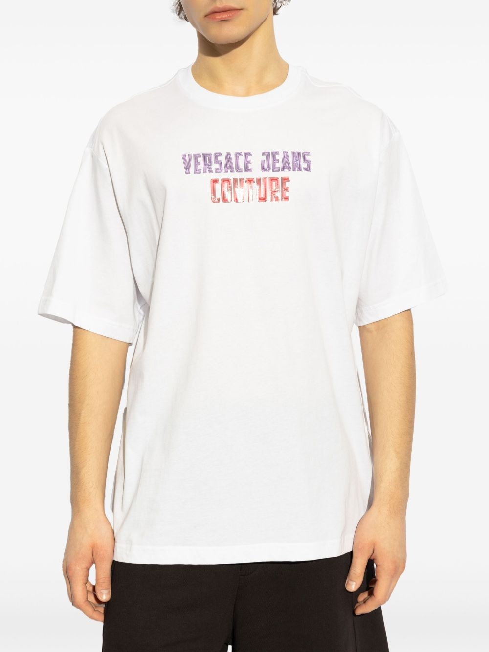 logo-print t-shirt - 3