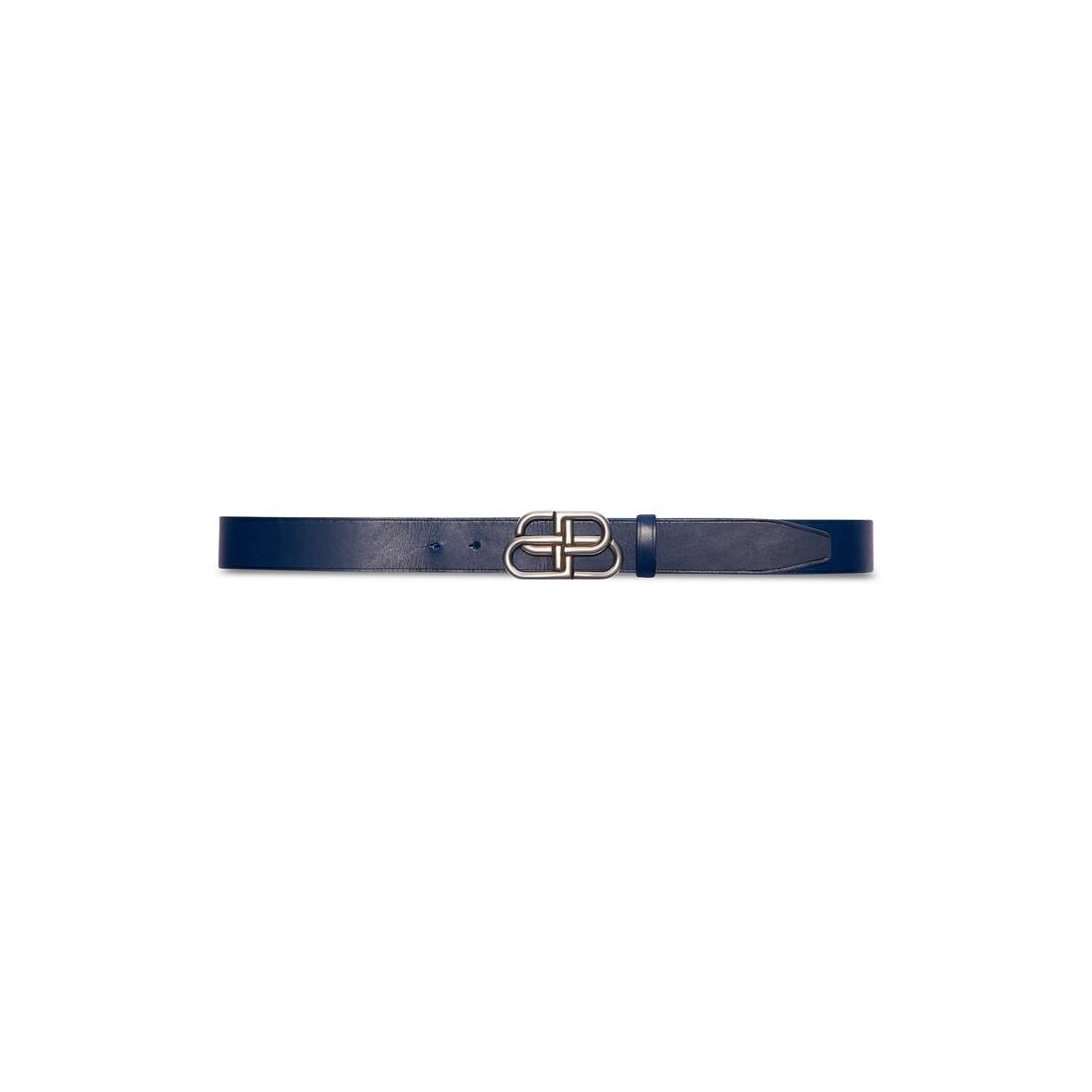 Men's Bb Large Belt in Navy - 1