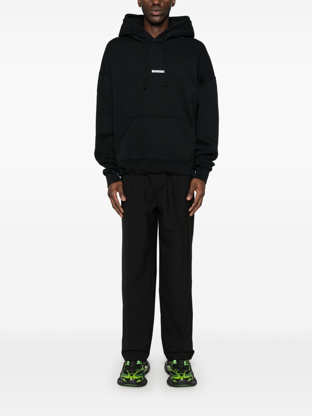 logo-print hoodie - 2