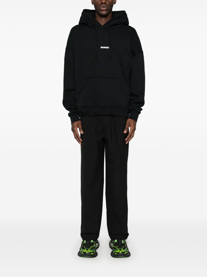 BONSAI logo-print hoodie outlook