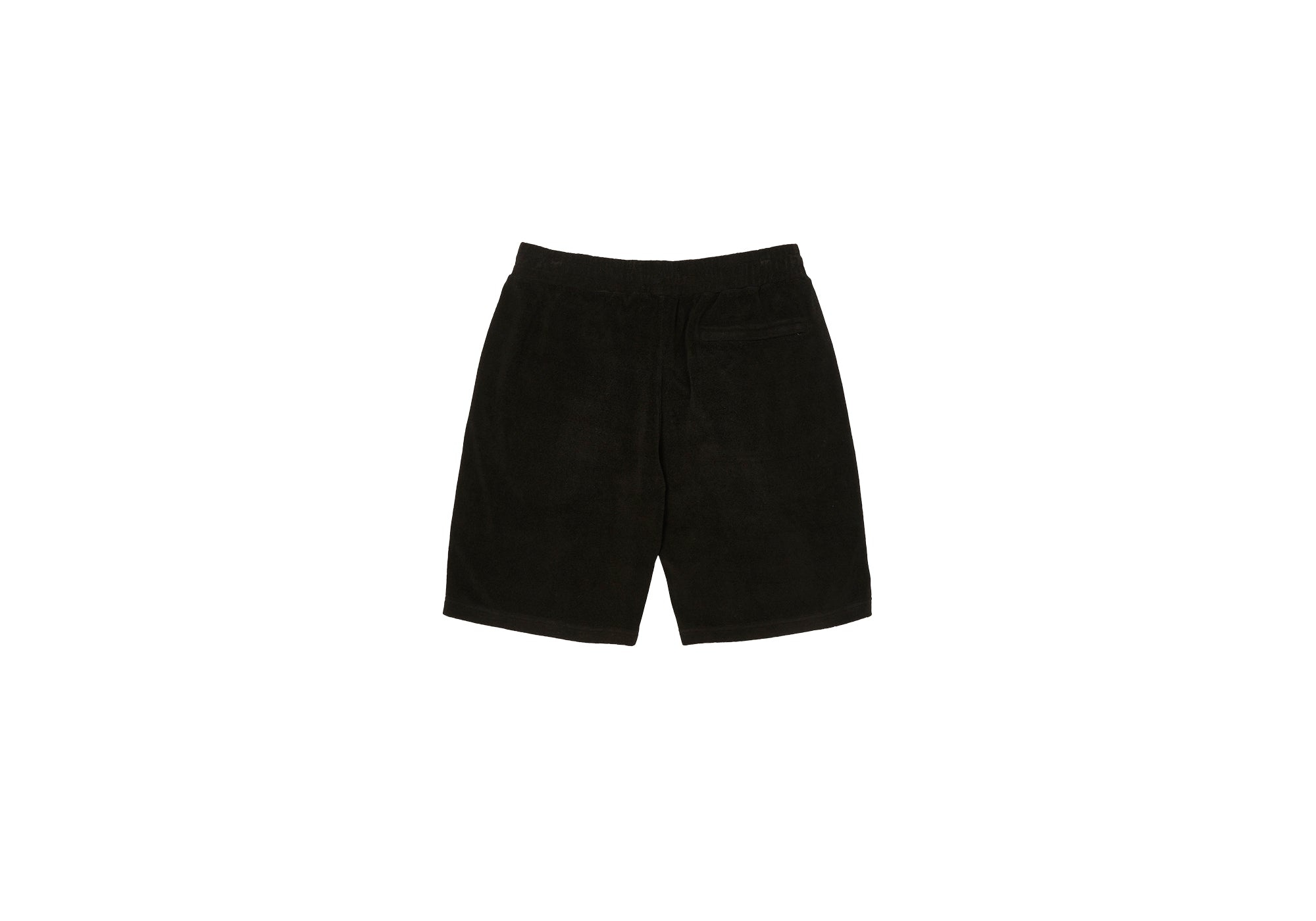 TOWELLING SHORTS BLACK - 2