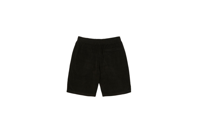 PALACE TOWELLING SHORTS BLACK outlook