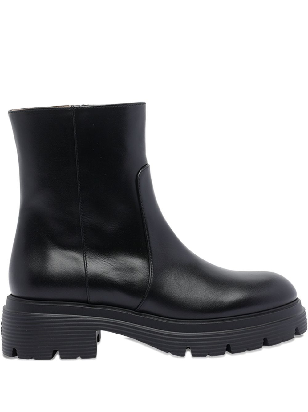 zip-detail platform boots - 1