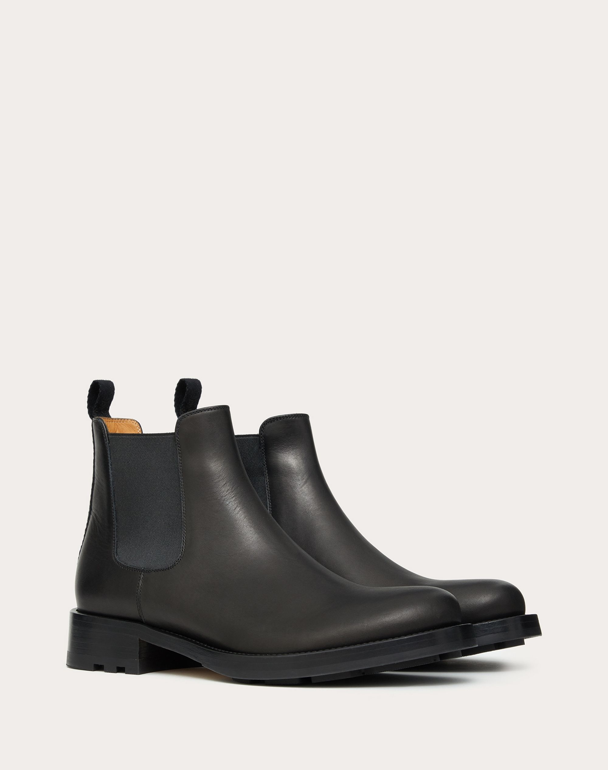 Roman Stud Calfskin Chelsea Boot - 2