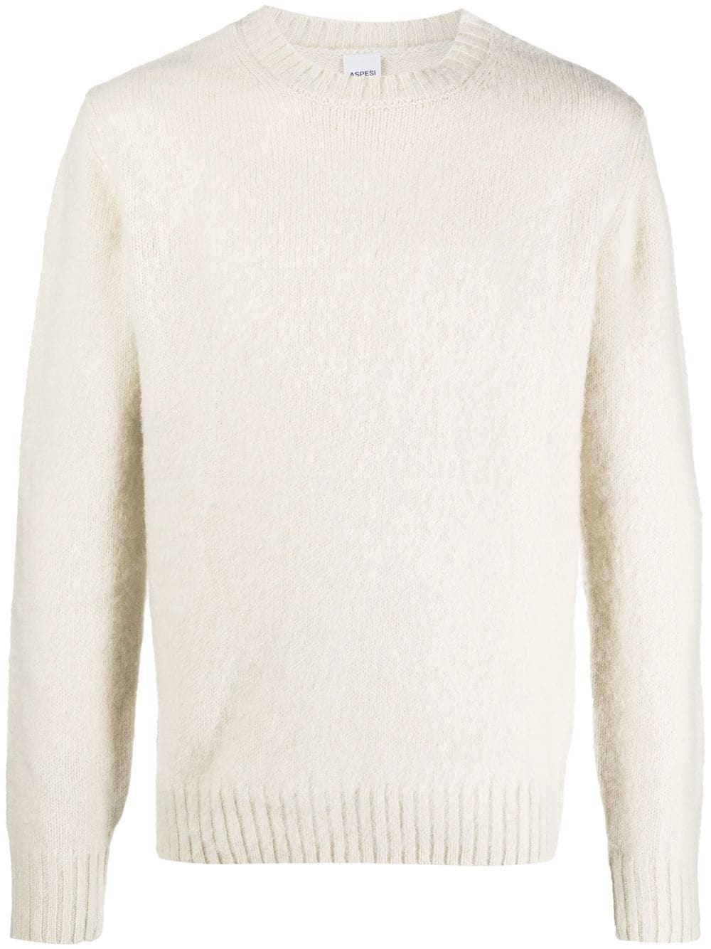 crew neck wool jumper - 1