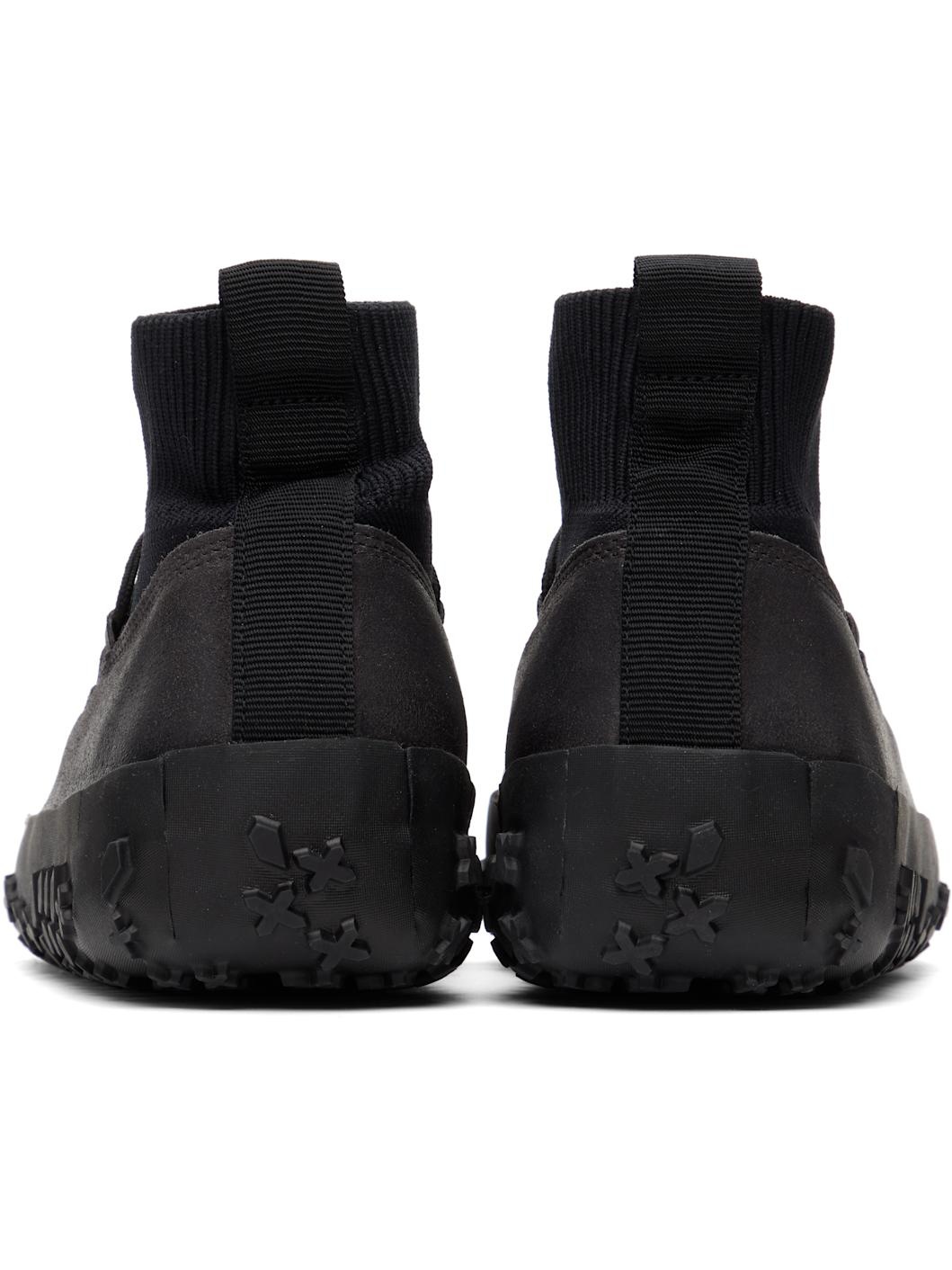 Black Vibram Wrap On Sneakers - 2