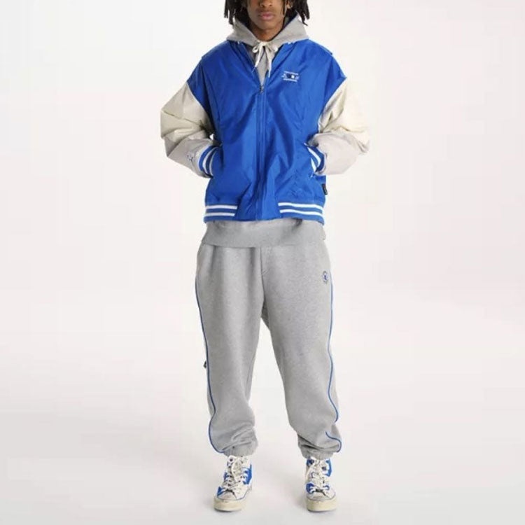 Converse x ADER ERROR SHAPES Varsity Jacket 'Cobalt' 10025391-A01 - 3