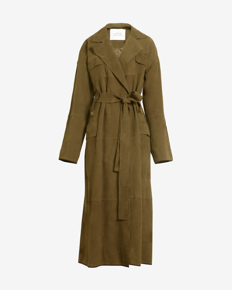 SUEDE CLAYTON COAT 1