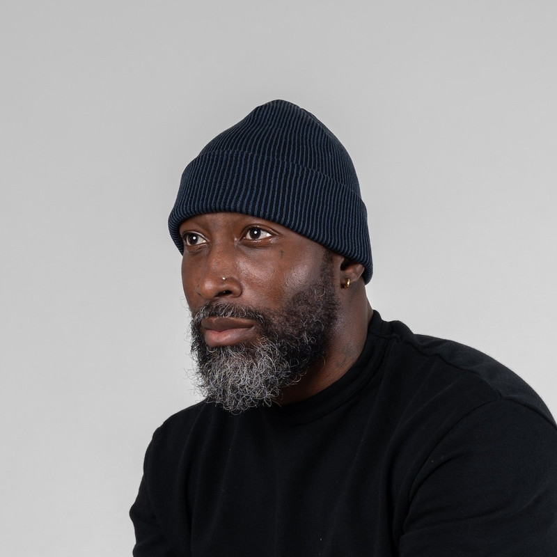 Iron Heart ROT-5072-INKBLK ROTOTO - Super Soft 2Way Hat - Ink Blue/Black outlook