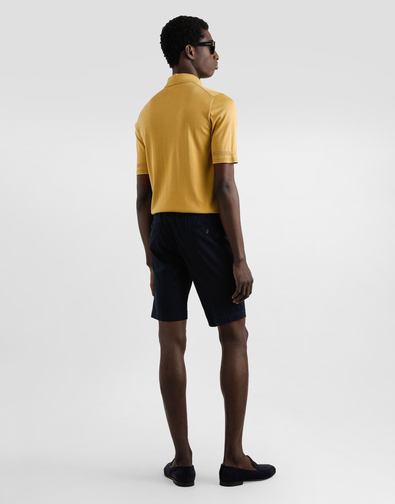 Cotton gabardine bermuda shorts 3