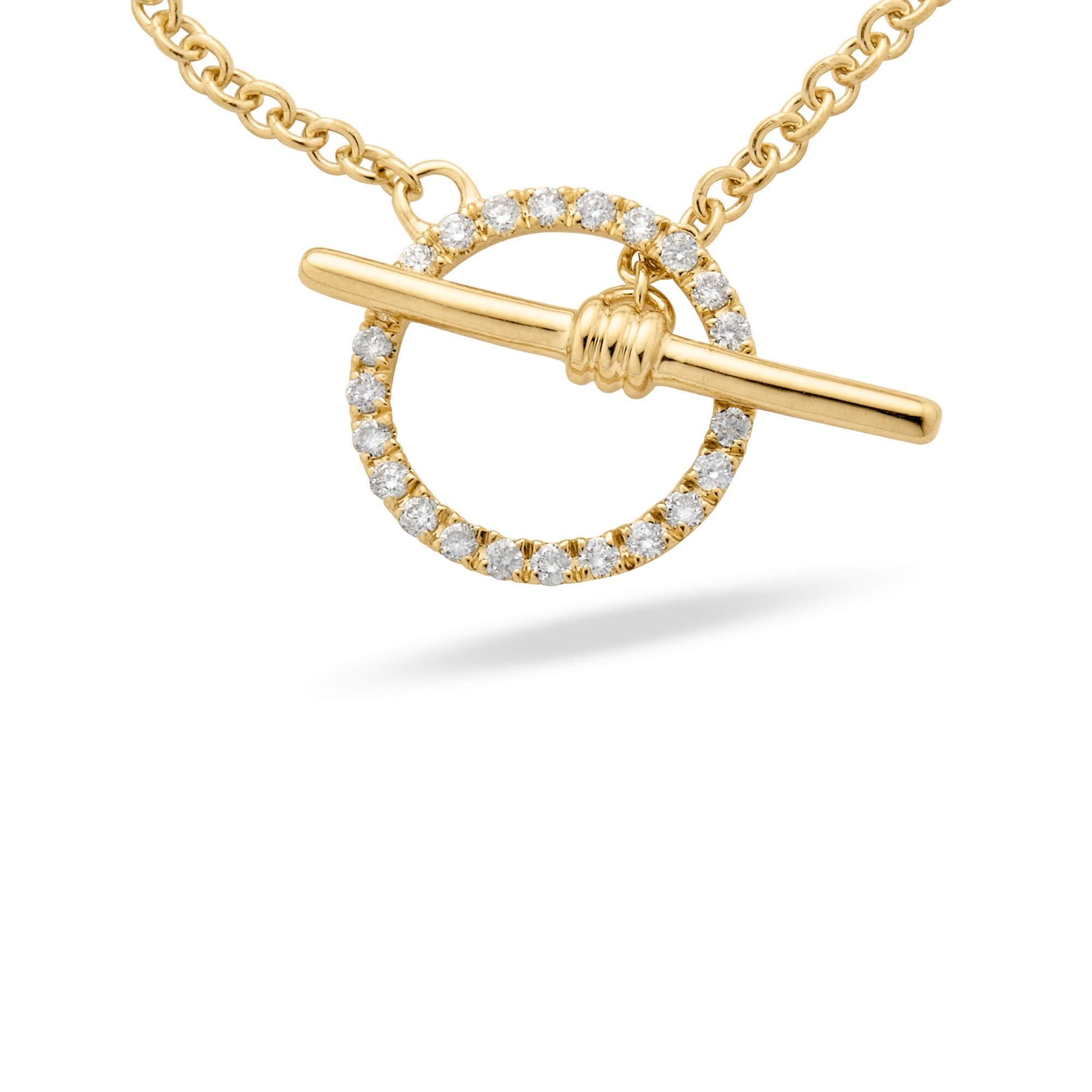 Diamond Toggle Link Bracelet - 3