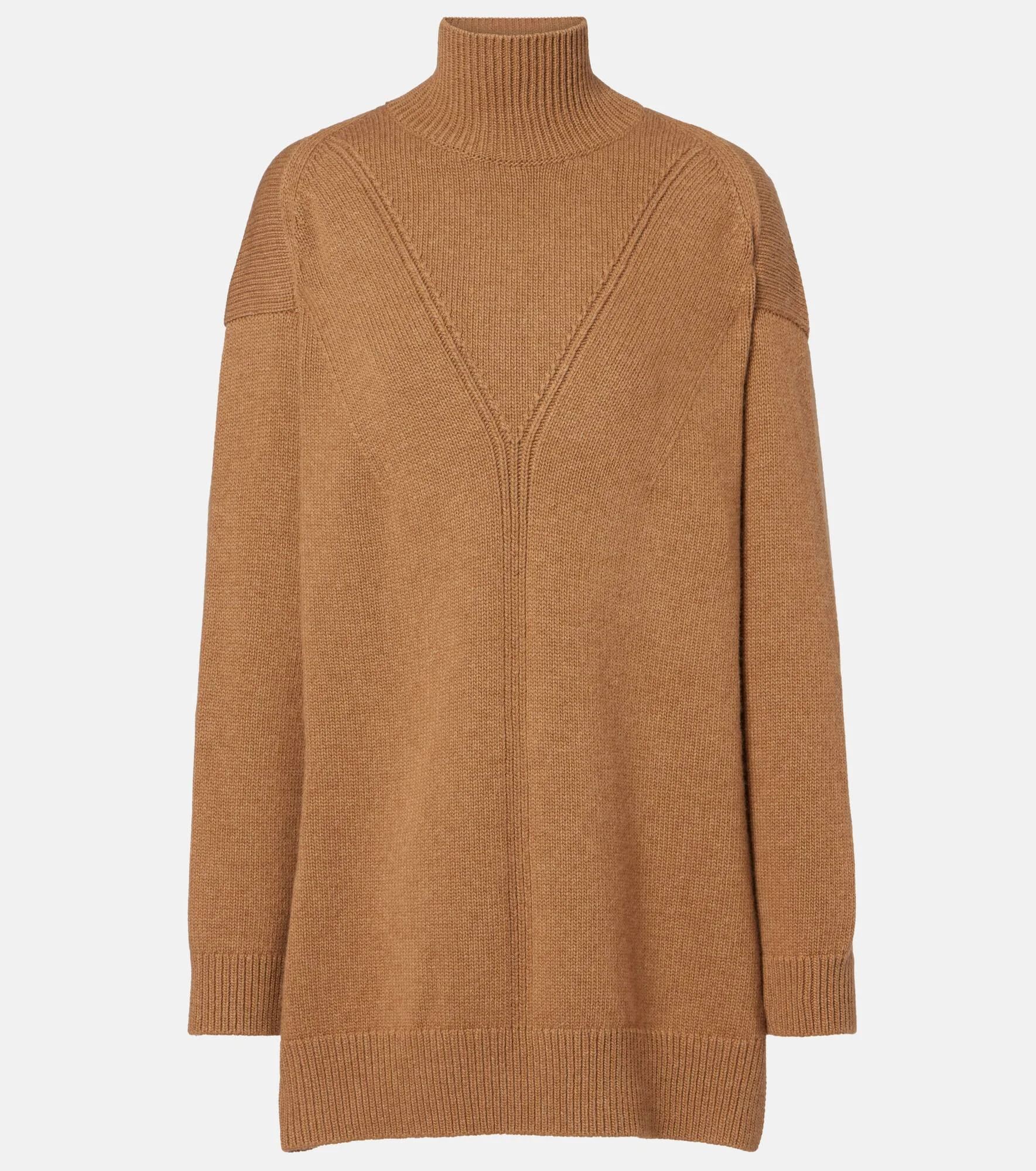 Loletta wool and cashmere turtleneck sweater - 1