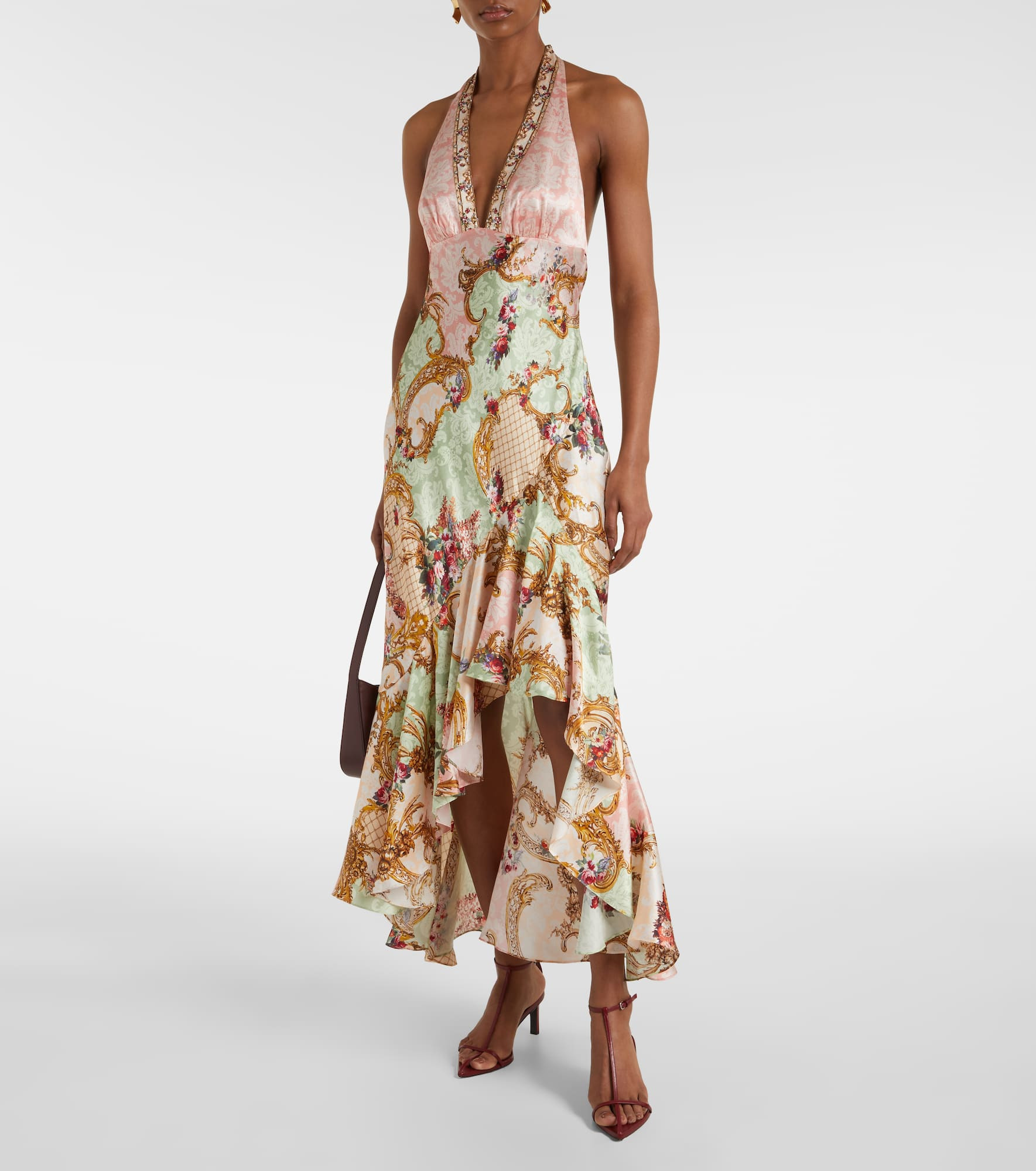 Queens Quarters silk maxi dress - 2