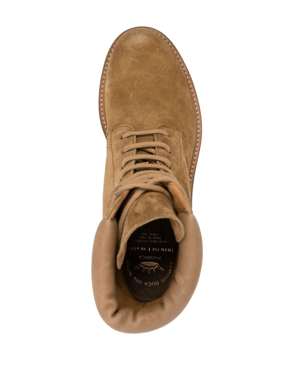 lace-up leather boots - 4