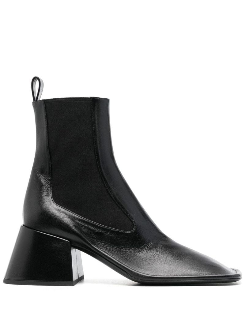 square-toe 65 ankle boots - 1