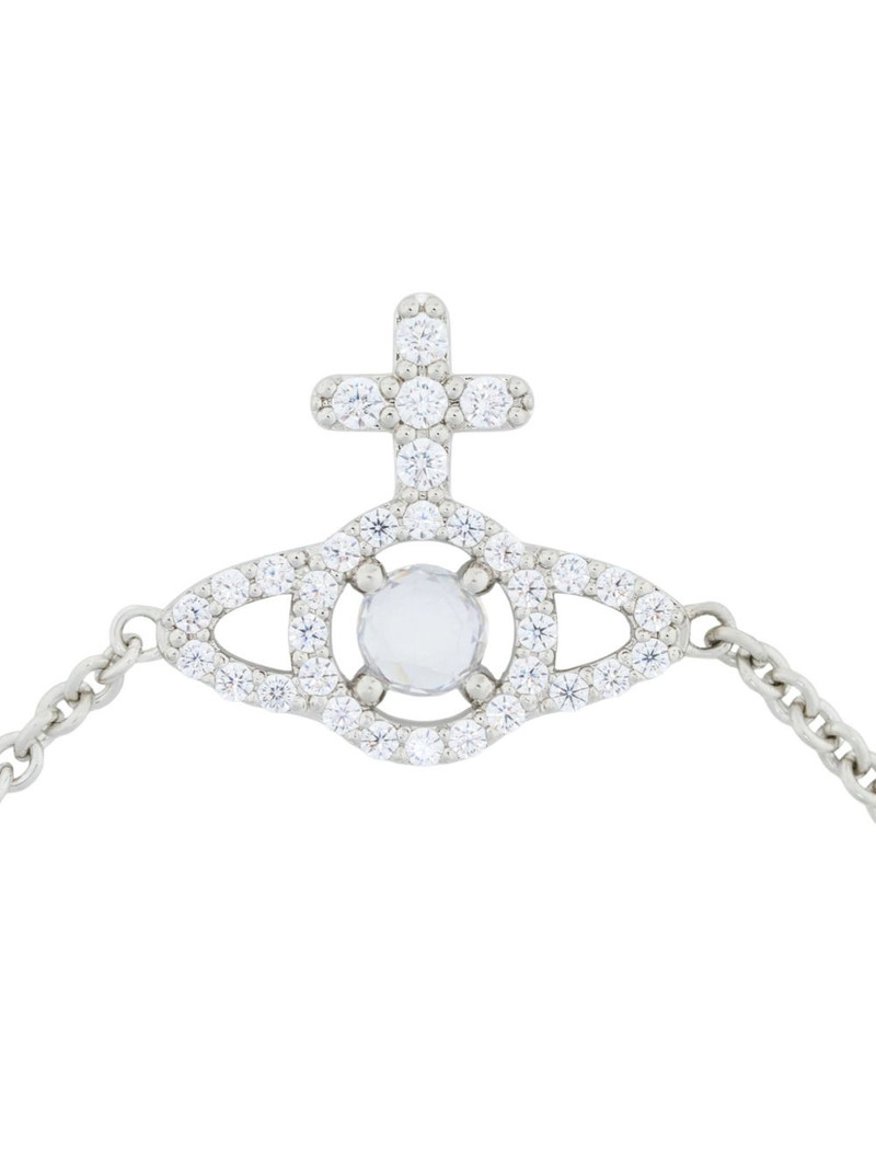 Vivienne Westwood OLYMPIA ORB EMBELLISHED BRACELET outlook