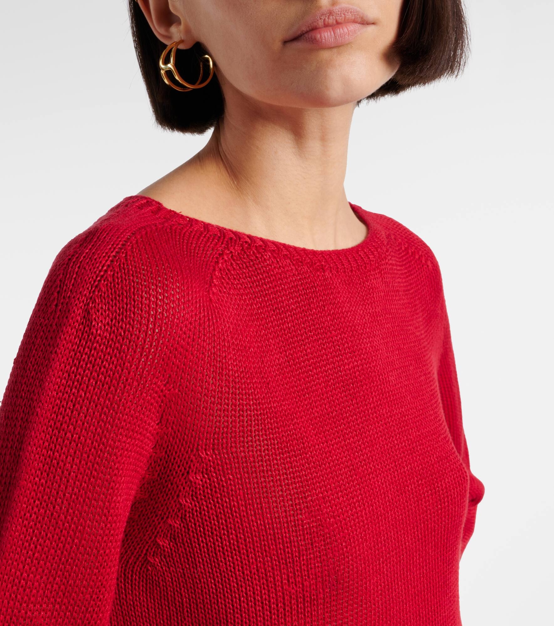 Giolino linen sweater - 4