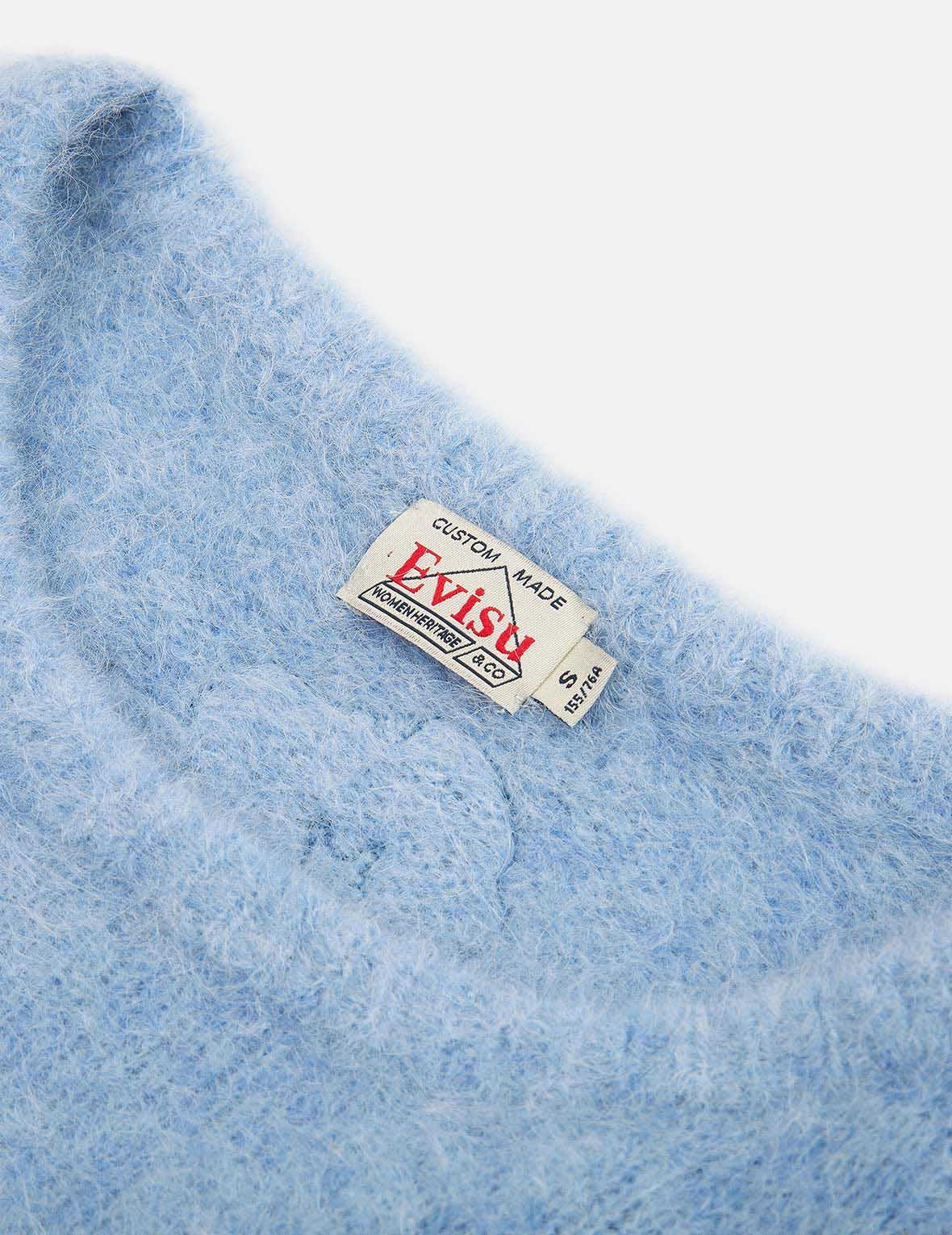 SEAGULL BADGE ALPACA SWEATER - 8
