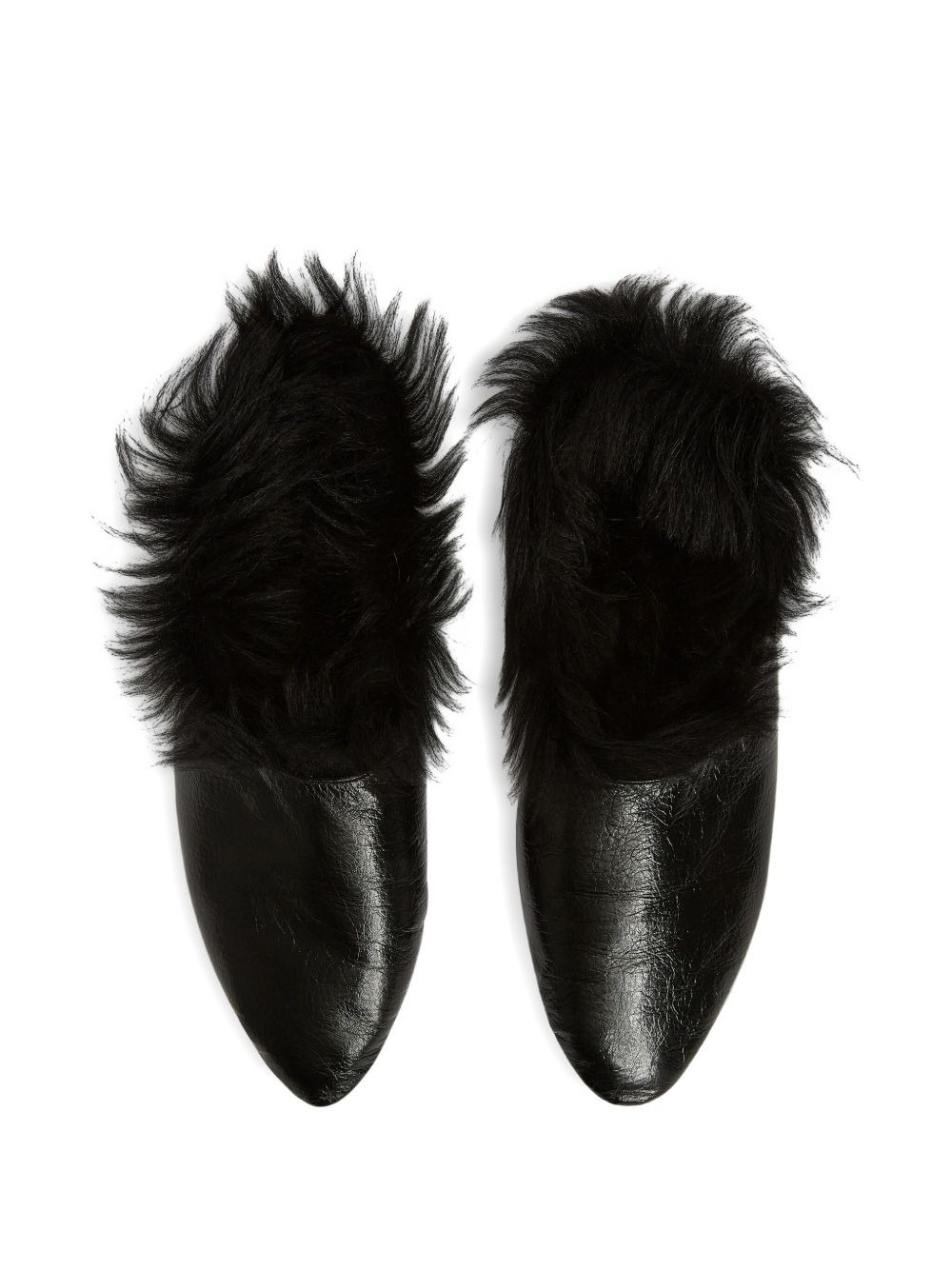 leather ballet flats - 4