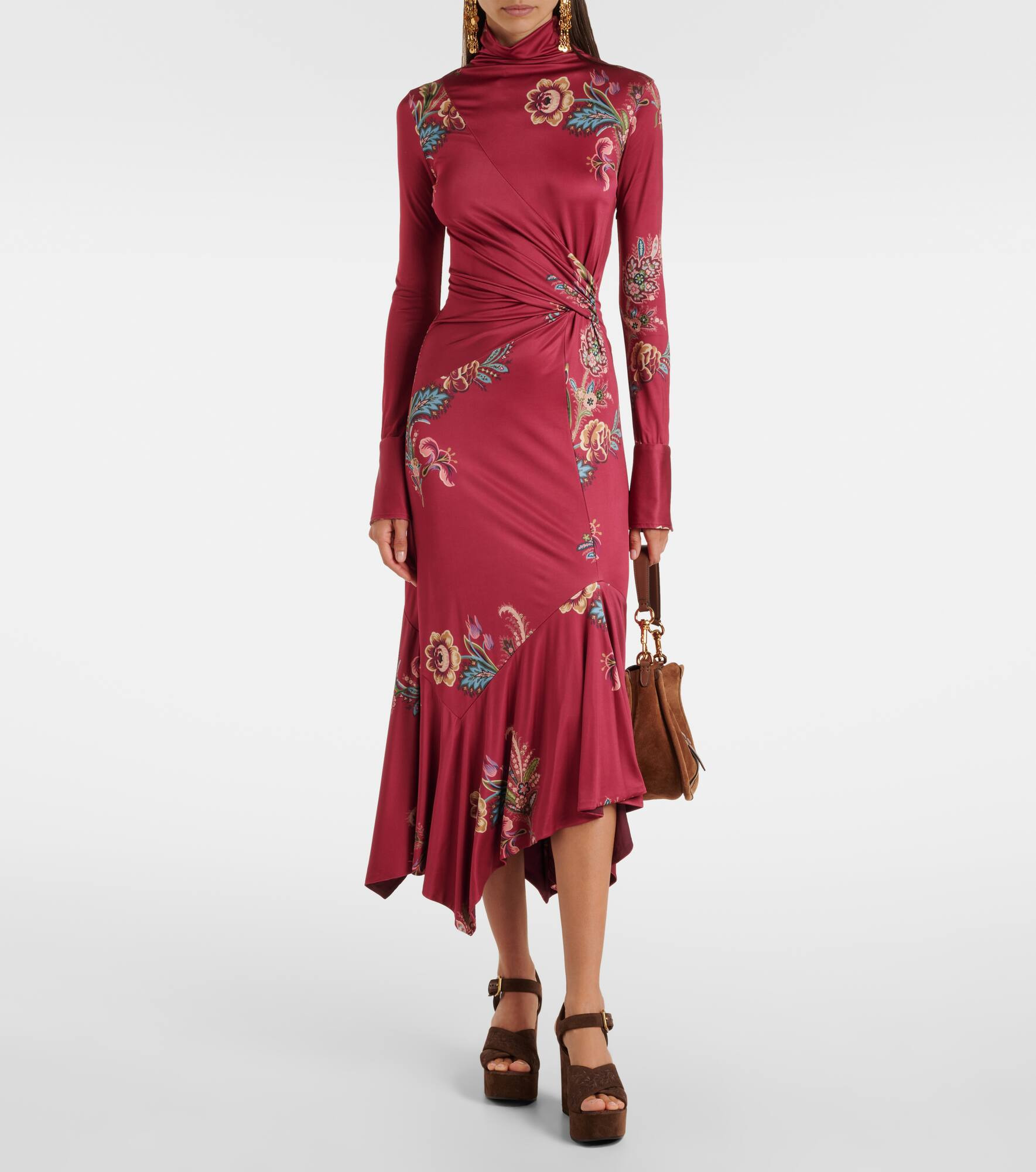 Printed midi dress - 2