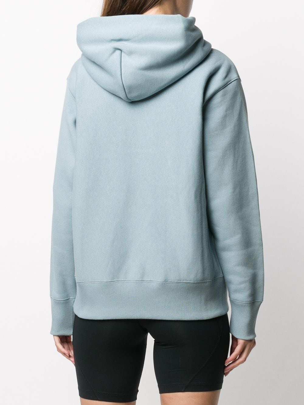 C Logo Reverse Weave hoodie - 4