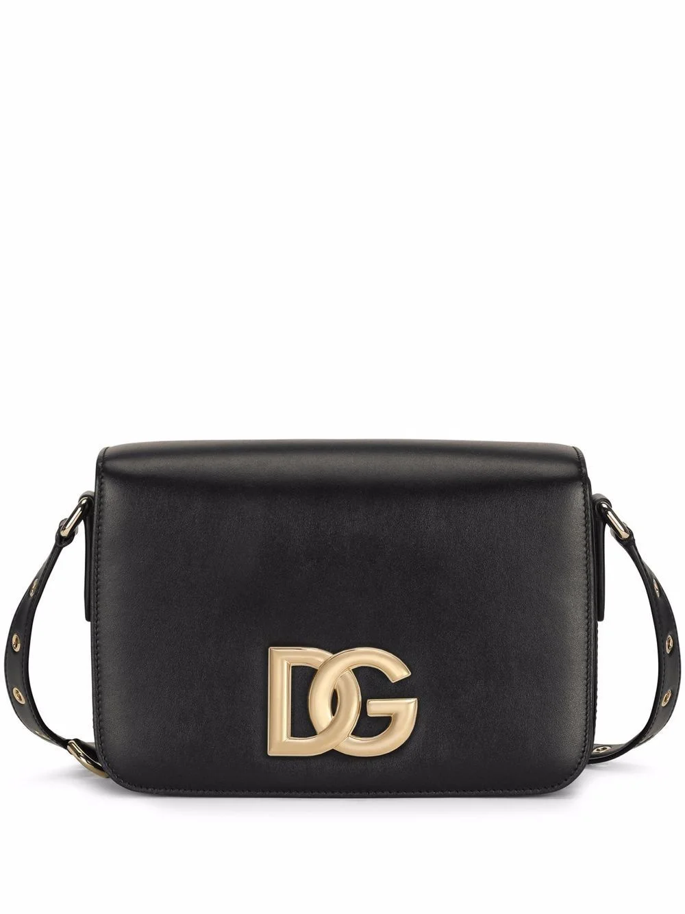 DG logo-plaque crossbody bag - 1