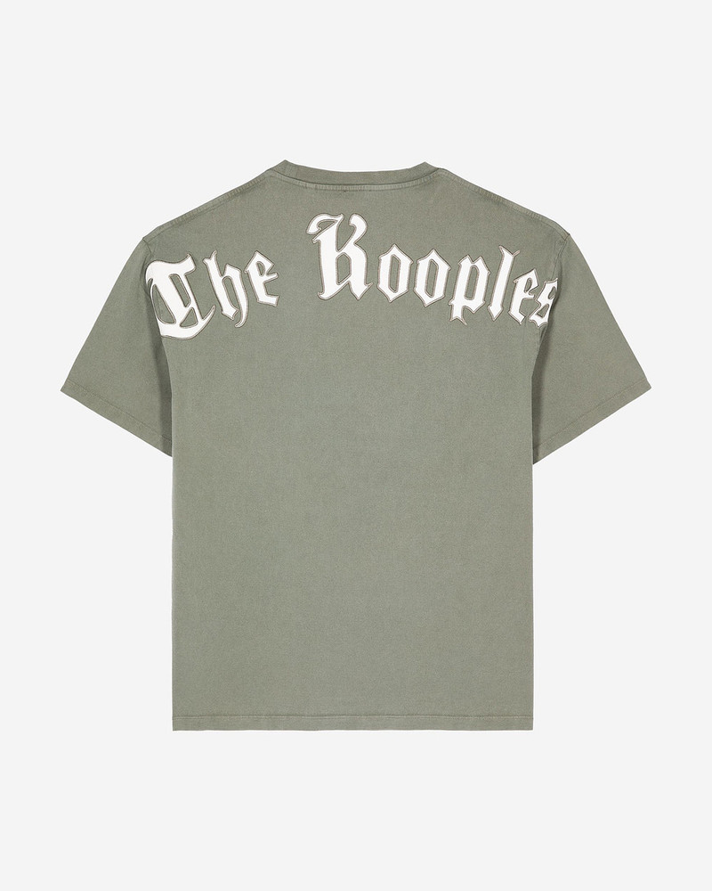T-SHIRT WITH GREEN LOGO ON BACK - 1