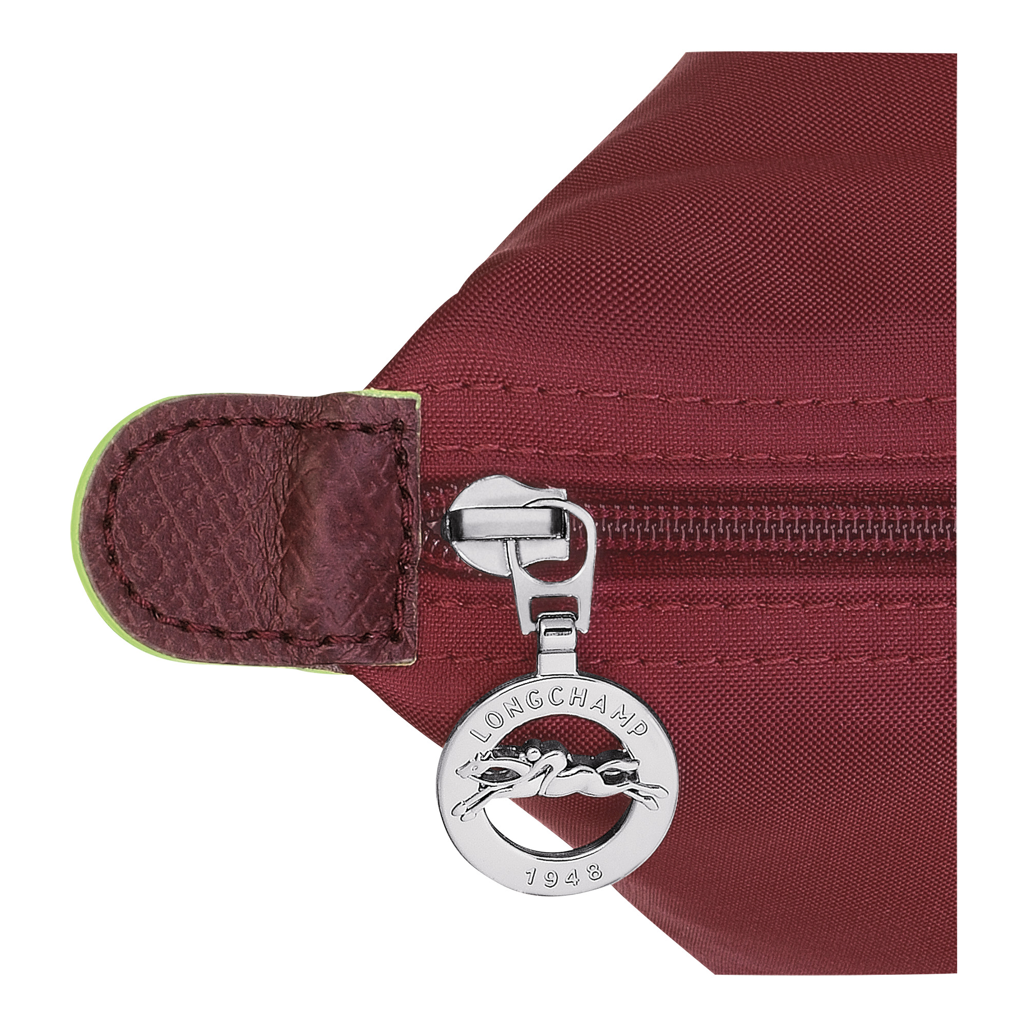 Le Pliage Green M Handbag Pomegranate - Recycled canvas - 6