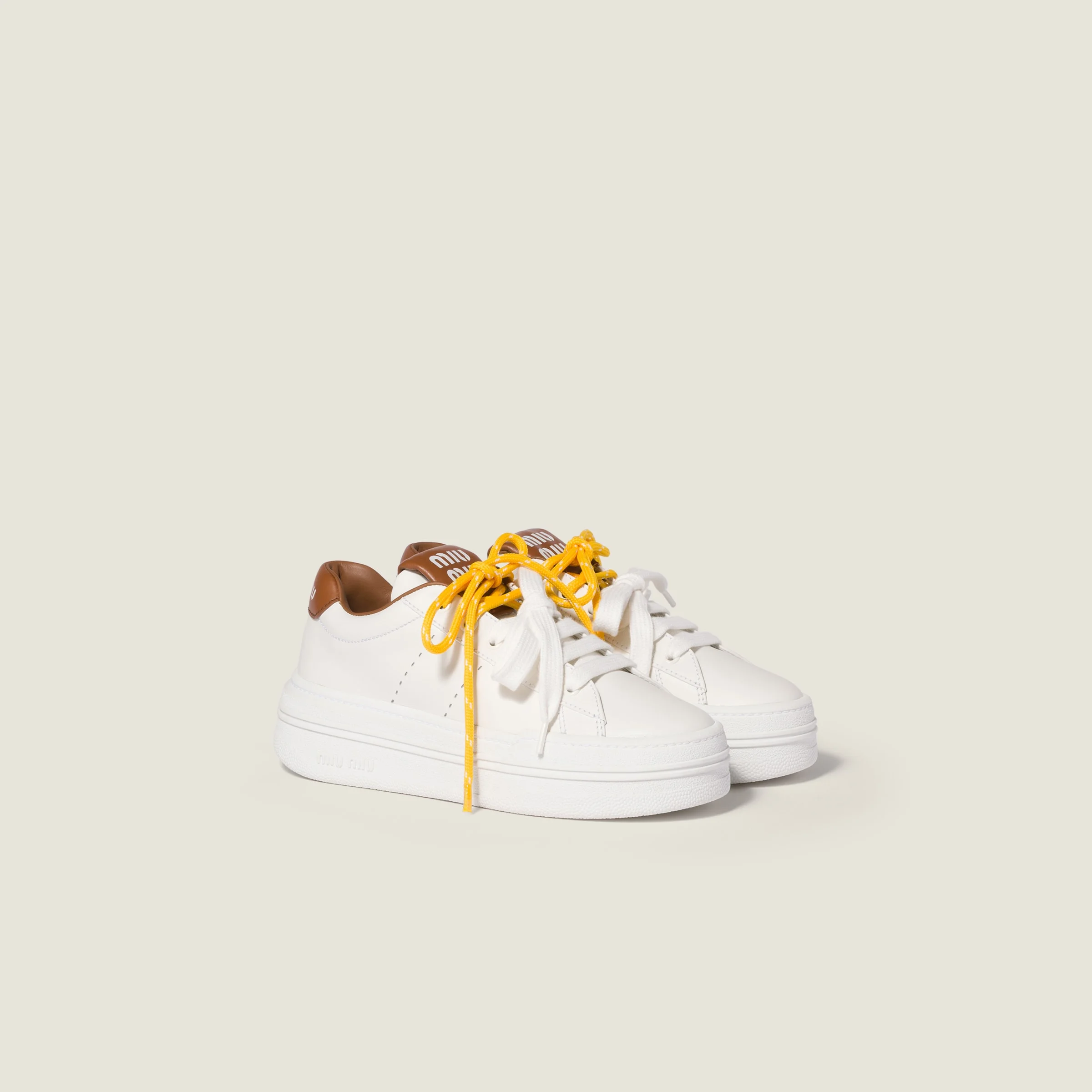 Leather sneakers - 1