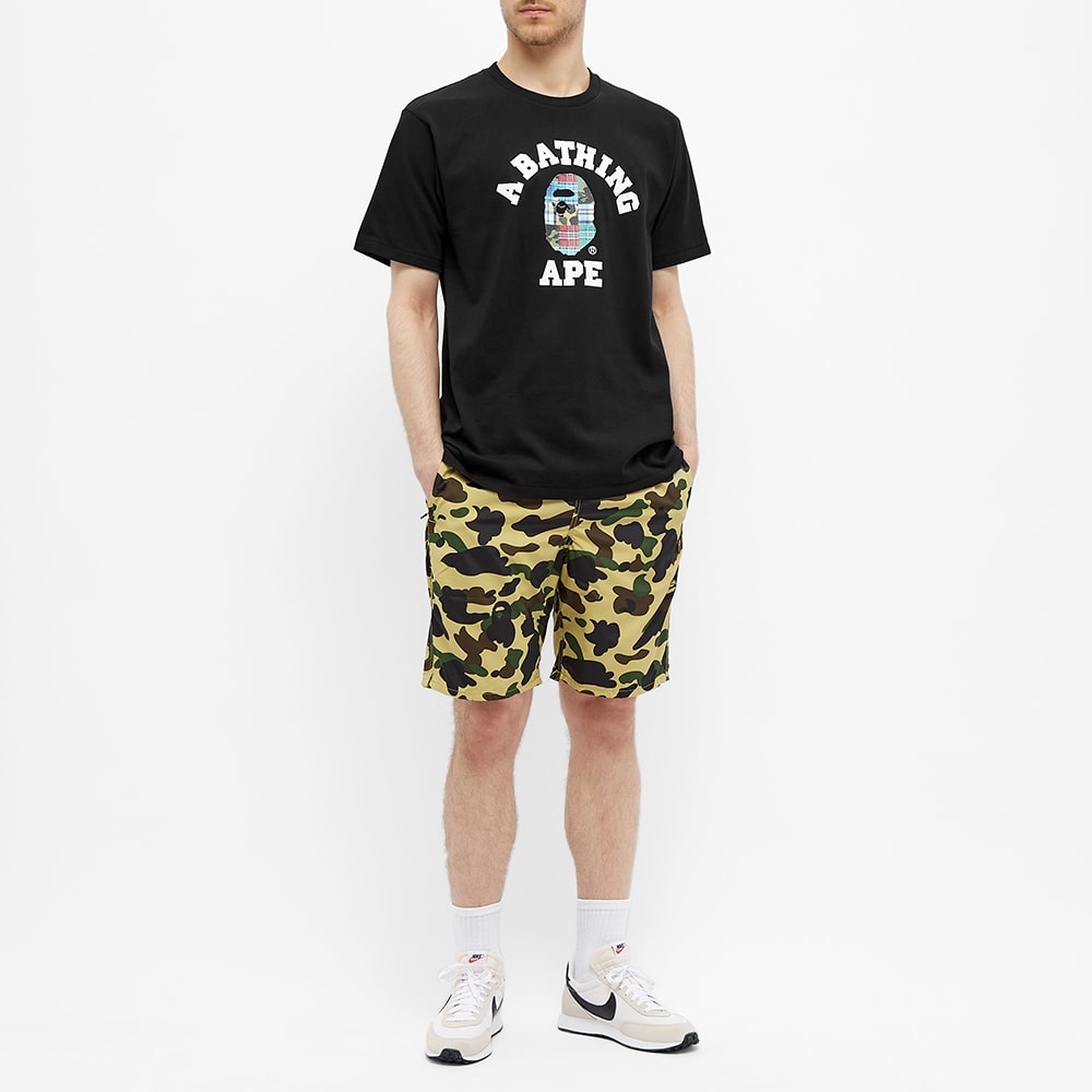 A Bathing Ape Patchwork College Tee - 6