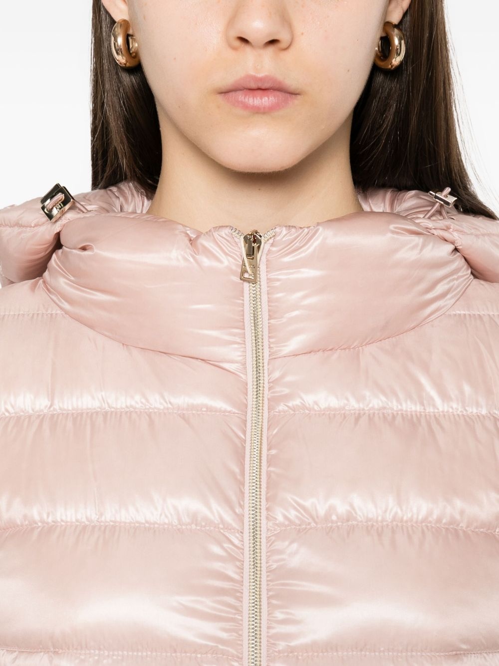 hooded quilted jacket - 5