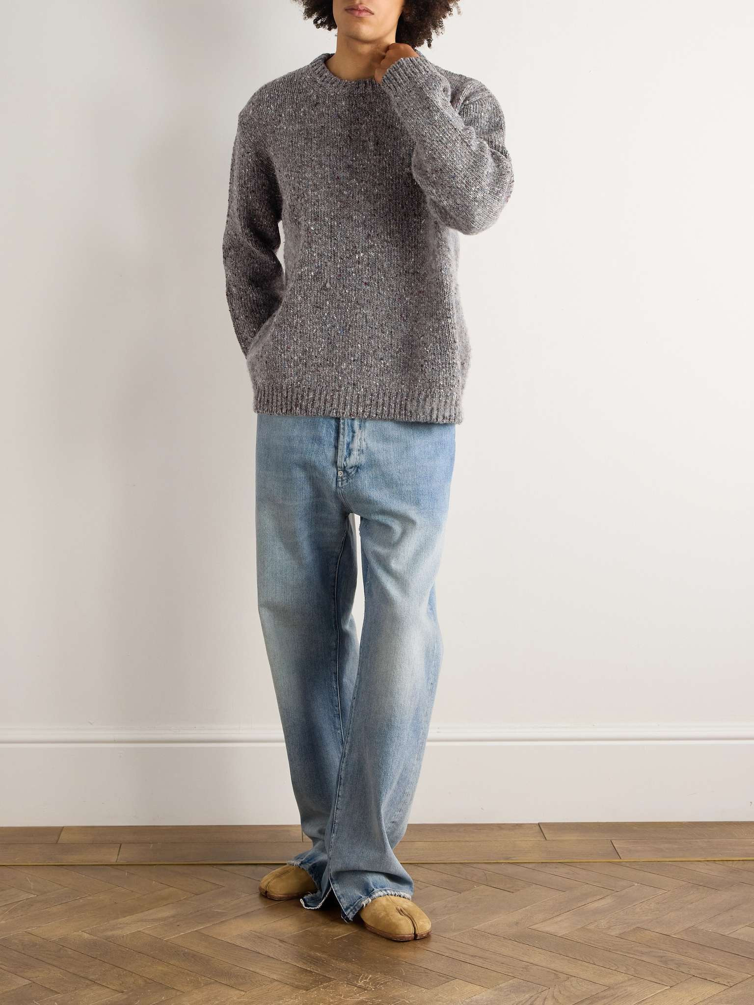 Distressed Wool Sweater - 2