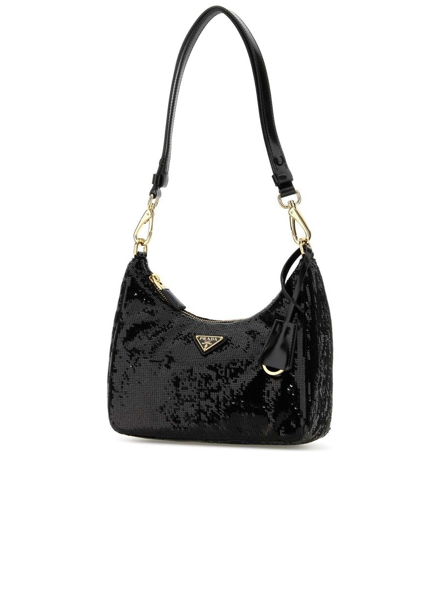 Reedition Shoulder Bag with Gold Hardware - 2