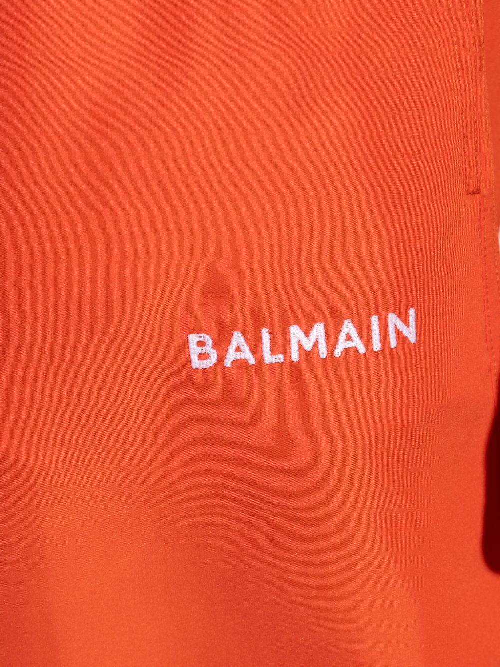 logo-embroidered swim shorts - 4